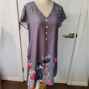 Tendency Midi Dress Size M